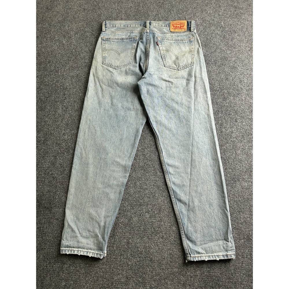 Mens Levi's 550 '92 Relaxed Taper Light Wash Jeans, Size 34x32